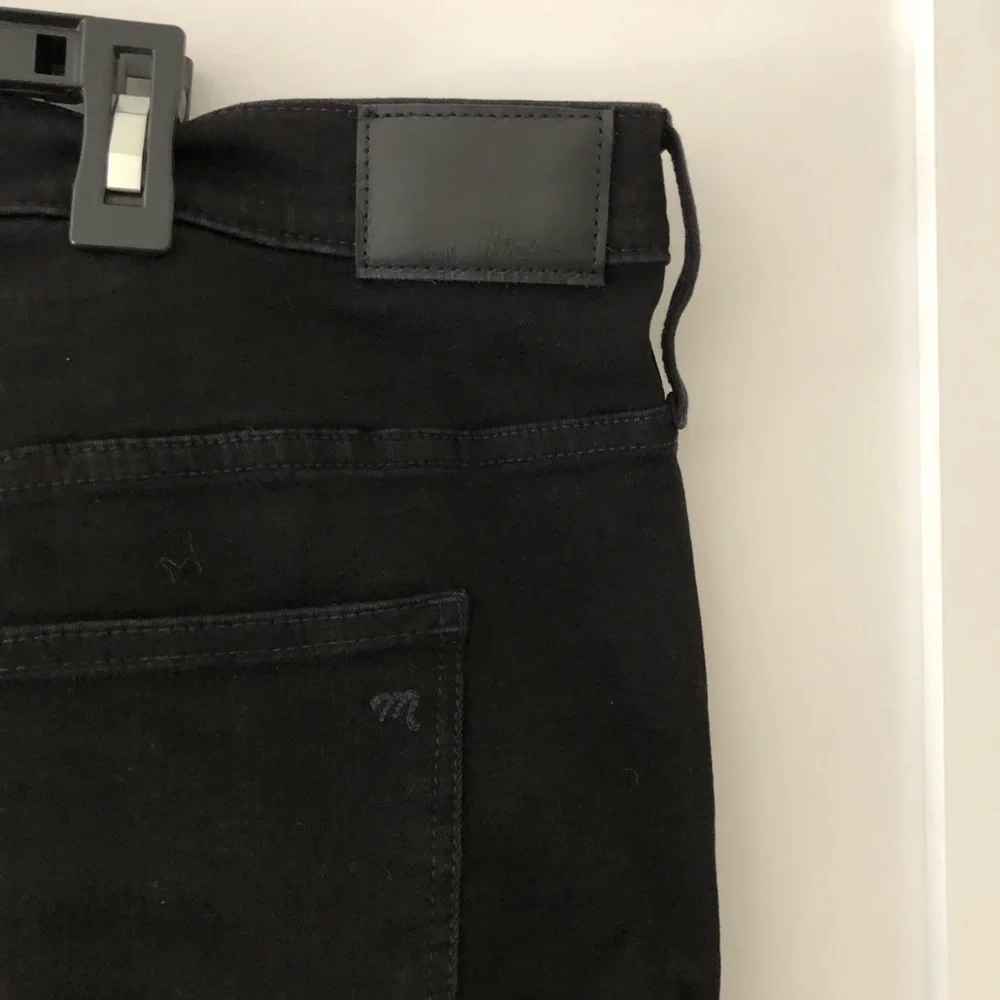 Madewell Black Petite 10" High-Rise Roadtripper Jeans 36P - Picture 10 of 13